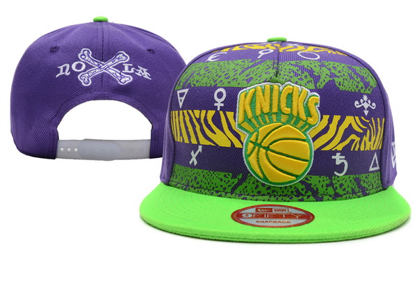 NBA New York Knicks NE Snapback Hat #66